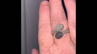 Grey jewellery mirror