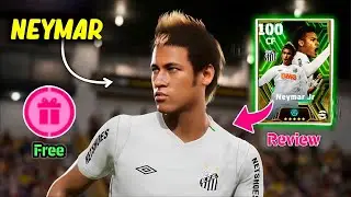 REVIEW Epic Neymar Jr 🔥 | How To Train Epic Neymar Jr In eFootball 2024 Mobile 😍