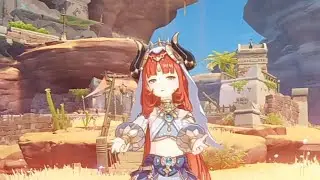 NILOU IDLE ANIMATION WITH NEW SFX | GENSHIN IMPACT 3.1 LEAKS
