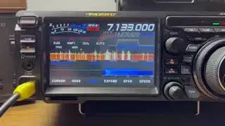 VE9CF Works LU5HD In Argentina - Big Gun Friendship Net - 1 August 2024 at 