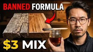 This $3 Mix RESTORES Any Wood. PERMANENTLY. BANNED by Furniture Giants.
