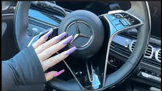 ASMR FAST CAR TAPPING ~ Mercedes Maybach Truck GLS600 4Ma