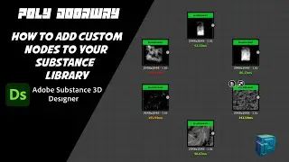 How to add custom nodes to the library - Substance Designer