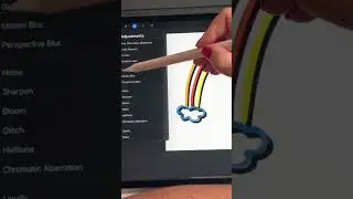 Rozmycie Gaussa - jak korzystać w Procreate?