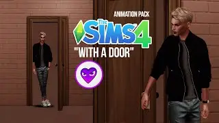 Animation pack WITH A DOOR for WW SIMS 4 by | Download