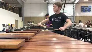 Rhythm X Final Rehearsal Run - Marimba Side Cam