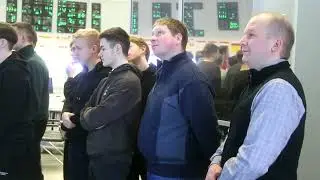 Студенты Ивановского государственного энергетического университета на Смоленской АЭС