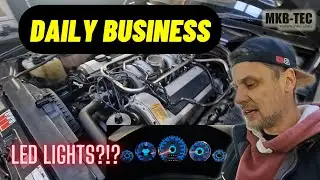 Daily business | ASR R129 W124 | Alternator harness & engine harness | MKB - TEC