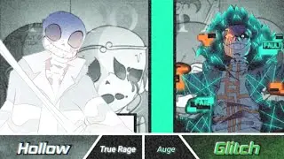 Hollow!Fresh Sans Vs Load!Glitch Sans Power Levels