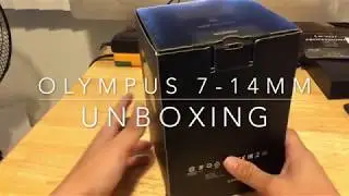4K Olympus Zuiko 7-14mm f2.8 Pro Unboxing