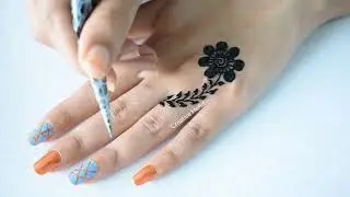 Cute  Mehndi Design 🥰 #mehndi #henna