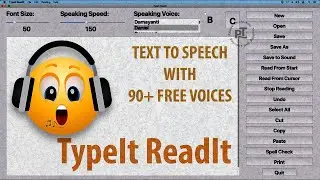 Typeit Readit Text to Speech with 90 Plus Free Voices