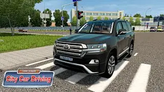 ПОЕХАЛ В ГОРОД НА БАТИНОМ КРУЗАКЕ ПОКУПАТЬ МАМЕ ЦВЕТЫ к 8 МАРТА! CITY CAR DRIVING + РУЛЬ