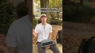 Freshman vs Senior Criminal Justice Majors