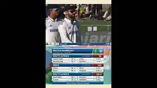 2nd test india vs south Africa🏏  23wickets on day 01