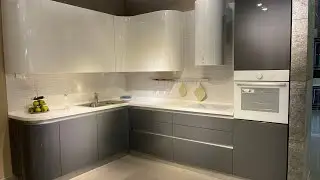 Кухня из МДФ в эмали