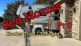 1953 Chevy 3100 S10 Frame Swap Bed Install  PT 9
