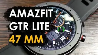 Обзор Amazfit GTR Lite 47 mm | Xiaomi Amazfit GTR 47mm