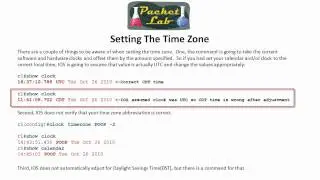 Setting Time On A Cisco Device (Manually) - Part 2