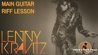 Lenny Kravitz - Possibly His Most Underrated Guitar Riff? (Easy Guitar Notes Lesson)