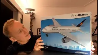 COBI Lufthansa Flugzeug 700 Teile Klemmbausteine