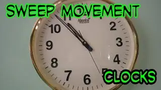Silent Sweep wall clocks