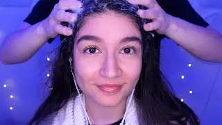 ASMR Real Shampoo & Scalp Massage (Soapy Sounds) ♡