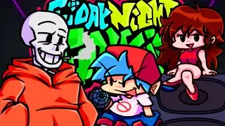 FNF: FRIDAY NIGHT FUNKIN VS UNDERSWAP PSYCH ENGINE PORT SANS PAPYRUS [FNFMODS/HARD] 
