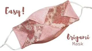 DIY Origami Face Mask Easy Step