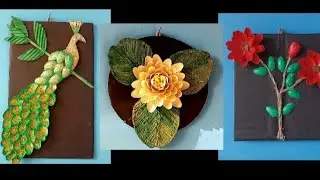 ide membuat hiasan dinding dari sendok plastik #diy #tutorial #decor #hiasandinding #sendokplastik