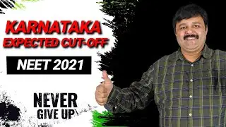 Karnataka Expected Cut Off  NEET 2021 Government Private  Medical Colleges  #NEET  #NEETadmission
