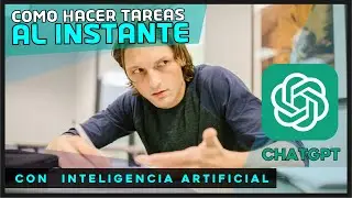 La INTELIGENCIA ARTIFICIAL te hace la tarea escolar