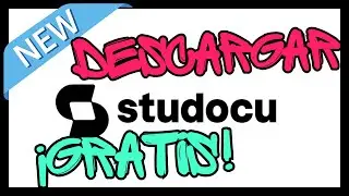 Cómo Descargar Documentos de STUDOCU [2024] rápido y gratis