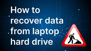How to recover data from laptop hard drive