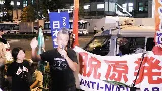 2017年9月11日「原発をおしまいに！脱原発テントひろば7年目→9.11経産省前へ！」歌と演奏 1.浦邉力