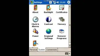 How to ENABLE CLEARTYPE in Windows Mobile 2003 SE