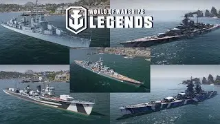 Five Player Division In World Of Warships Legends!