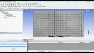 ANSYS'13 2D Meshing: Quadrilateral and triangular elements Ansys Workbench Tutorial for Beginners
