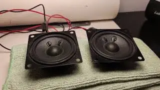 3w 4Ω Speaker Driver free air test