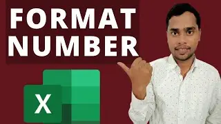 Change GENERAL FORMAT To NUMBER FORMAT In Excel