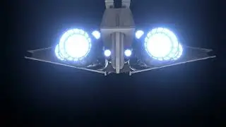 Imperial Venator Star Destroyer - Star Wars Blender Animation