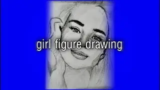 how to pencil drawing face | drawing girl face