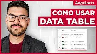 ▶🅲🆄🆁🆂🆂🅾 Data Table angular material How to use angular material data table?