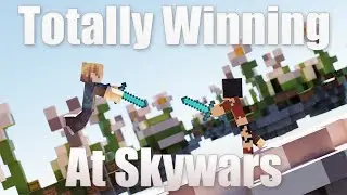 Totally winning in Skywars! ft Farkie