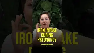 Iron intake in pregnancy 