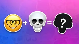 🤩MIXING emojis in Procreate 🤩 #emojis #emojichallenge #procreate #lol #funny