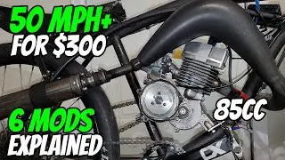 Motorized Bike Upgrades & Mods for More Performance!