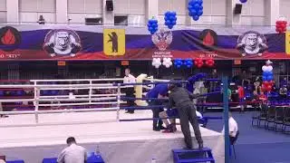 Островецкий боксёр Владимир Белугин на Первенстве ЦФО по боксу г.Ярославль