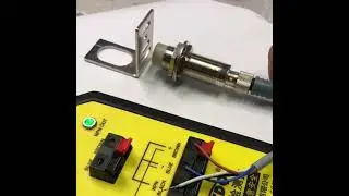 Inductive proximity sensor non-flush M18