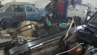ZMZ-406 engine in 24-ke. All that's left is to pick up all the snot.